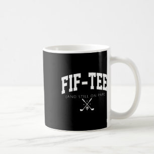 Caneca De Café 50º Aniversário Pai Golf 50 Anos De Fif-tee E Rua