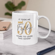 50º presente de aniversário engraçado