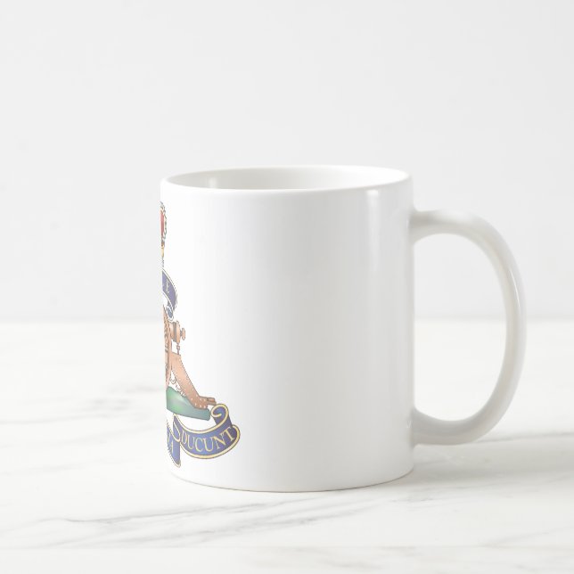 Caneca De Café 50º Regimento de Mísseis Artilharia Real (Direita)