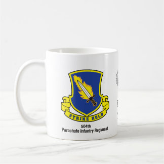 Caneca De Café 504º Regimento de Infantaria de Paraquedas