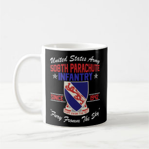 Caneca De Café 508º Paraquedas Infantry Regit