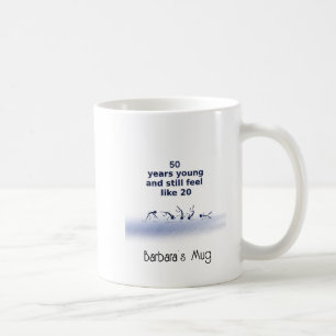 Caneca De Café 50 Anos Jovem Mug