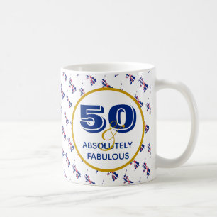 Caneca De Café 50 e EXCELENTE BRITAIN, absolutamente Fabuloso, An