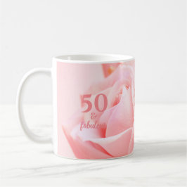 Caneca De Café 50 e Fabulosa Fotografia Rosa Rosa Rosa Rosa | Caf