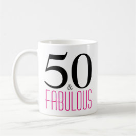 Caneca De Café 50 e Fabuloso 50...