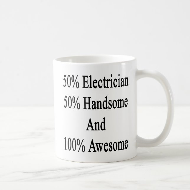 Caneca De Café 50 eletricista 50 considerável e 100 (Direita)