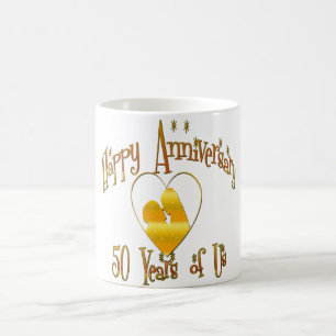 Caneca De Café 50th. Aniversário