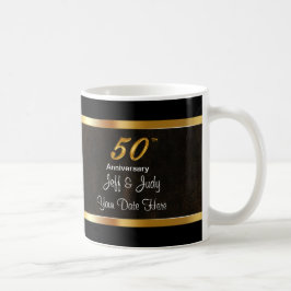 Caneca De Café 50th Aniversário de casamento