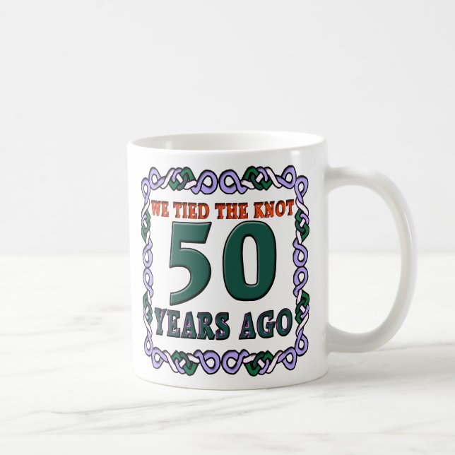 Caneca De Café 50thweddinganniversary (Direita)