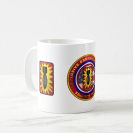 Caneca De Café 52º Grupo de Eliminação de Portagens Explosivas