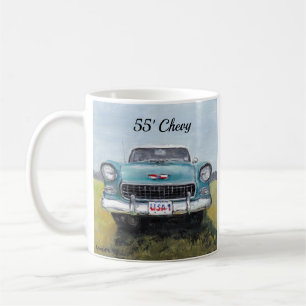 Caneca De Café 55' Chevy Car Art Mug