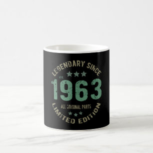 Caneca De Café 58 anos Legenda de domingo 58