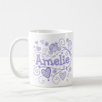 Caneca De Café 5 Color Amelie 1 - Doodle