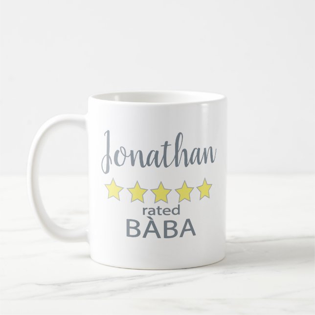 Caneca De Café 5 Estrelas de Bàba (Esquerda)