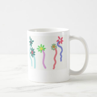 Caneca De Café 5 flores, amigos são como flores… o mais…