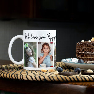 Caneca De Café 5 Foto Ama-Te Poppy Dia de os pais Feliz 2023