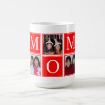 5 FOTO - Colagem personalizada MOM Mug