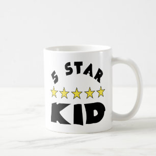 Caneca De Café 5 Star Kid