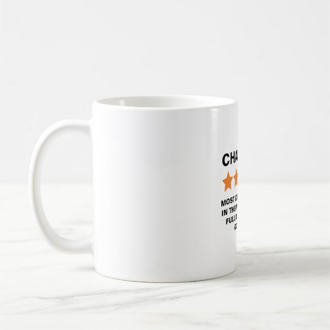 Caneca De Café 5 Star Review Name Customizable (Esquerda)