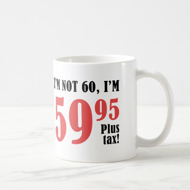 Caneca De Café 60º Aniversário Mais Imposto (Direita)