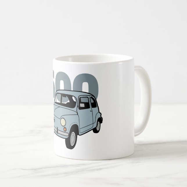 Caneca De Café 600 azul v2 (Frente Esquerda)