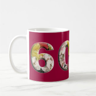 Caneca De Café 60. º aniversário 60 anos milestone Mug