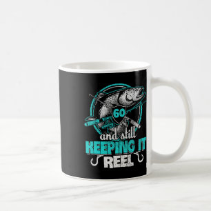 Caneca De Café 60.º Aniversário Engraçado de Pesca Camisa Pescado