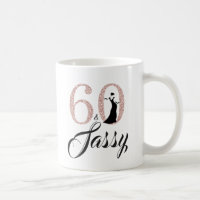 60 e Sassy Pink Glitter 60º Aniversário