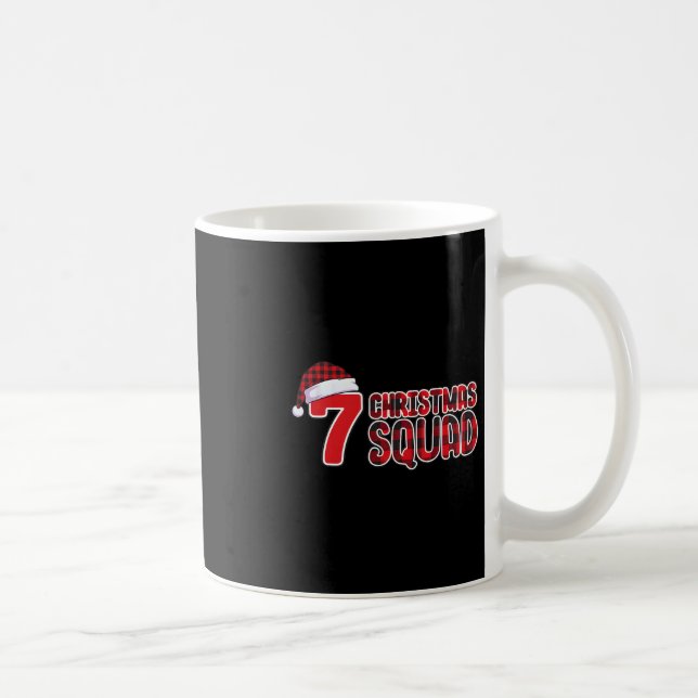 Caneca De Café 67 Camisa de Natal Six Seven Meme Squad 67 Plaid V (Direita)