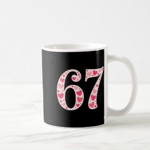 Caneca De Café 67 Camisa do Dia dos Namorados 6 7 Meme Engraçado