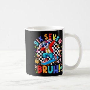 Caneca De Café 67 dia de páscoa seis sete bruh coelho coelhinho d