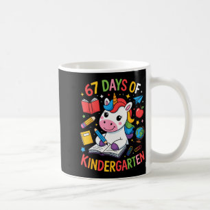 Caneca De Café 67 Dias De Unicórnio Para Roupas De Jardim De Infâ