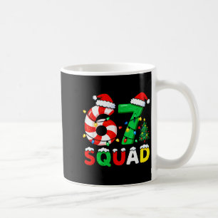 Caneca De Café 67 Esquadrão Natal Cana de Açúcar Natal Meme Xmas