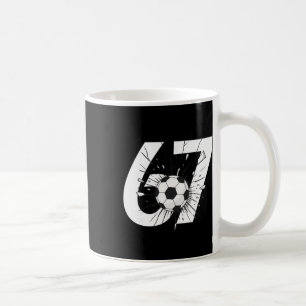 Caneca De Café 67 Futebol Seis Sete 6 7 Meme 67 _3