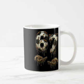 Caneca De Café 67 Futebol Six Seven Futebol 6 7 Crianças Meninos 
