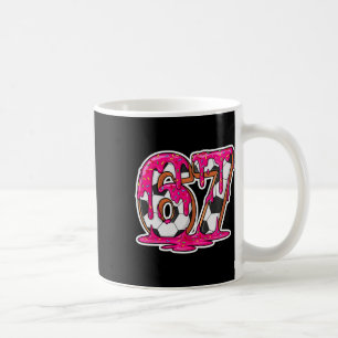 Caneca De Café 67 Futebol Sorvete Drip Brain Rot Meme _1