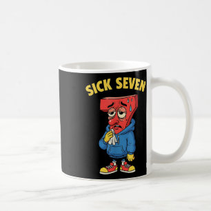 Caneca De Café 67 Homens Mulheres Engraçados Seis Sete Humor Meme