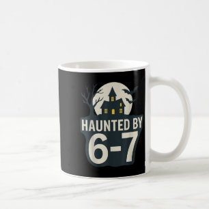 Caneca De Café 67 Meme Casa de Halloween Soky - Six Seven Geração