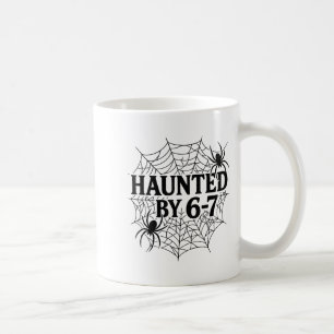 Caneca De Café 67 Meme de Halloween Aranha Assombrada - Geração S