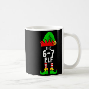 Caneca De Café 67 Meme Elfo Natal Família Correspondente 6-7 Brai