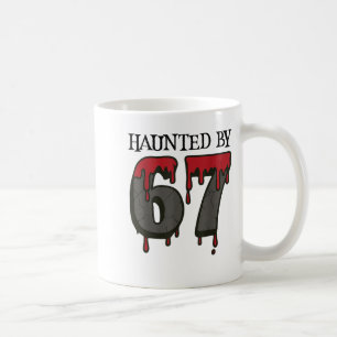 Caneca De Café 67 Meme Halloween Assombrado Sinistro - Six Seven