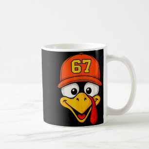Caneca De Café 67 Meme Peru Face Six Seven Ação de Graças 6 7 Hom