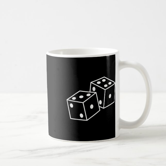 Caneca De Café 67 Meme Seis Sete 6–7 Dados Divertidos  (Direita)