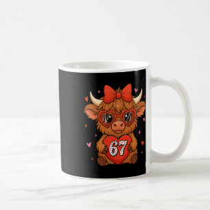 Caneca De Café 67 Meme Seis Sete Vaca Valentão Fofo Coquete Mulhe