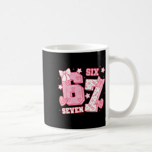 Caneca De Café 67 Meme Six Seven 6 7 Dias dos Namorados 