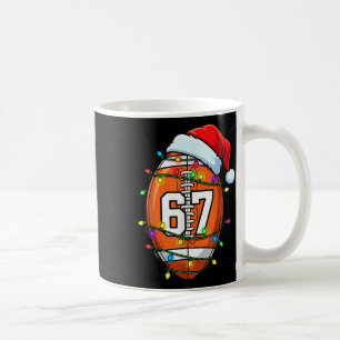 Caneca De Café 67 Meme Six Seven Futebol Papai Noel Natal Diverti