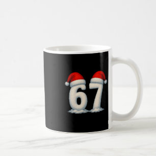Caneca De Café 67 Natal Férias Neve Números 6 7 Meme Gen Alp