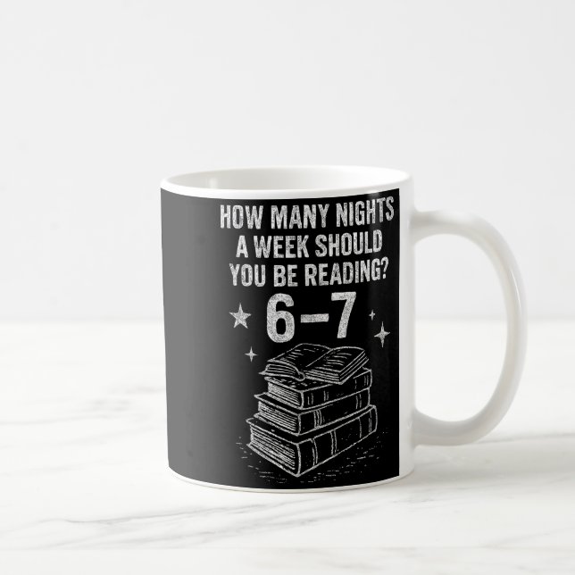 Caneca De Café 67 Nights Reading Meme For Bibliophiles Englieache (Direita)