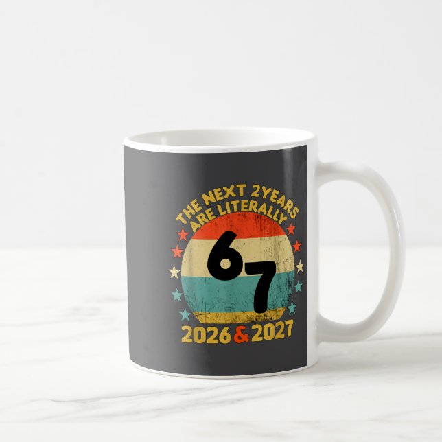Caneca De Café 67 Nye 2026 Funny Boys Kids New Years Eve Party 6  (Direita)