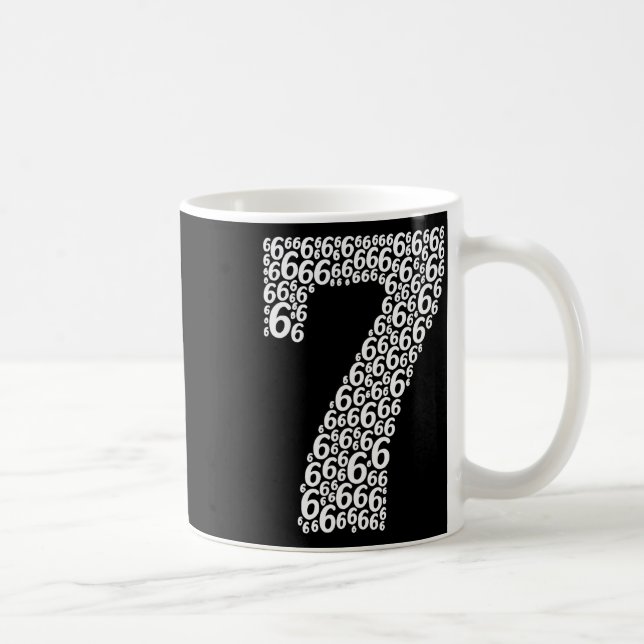 Caneca De Café 67 Sessenta e Sete Design de Fantasia de Halloween (Direita)